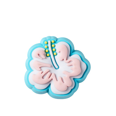 Jibbitz™ Charm Blue Hibiscus