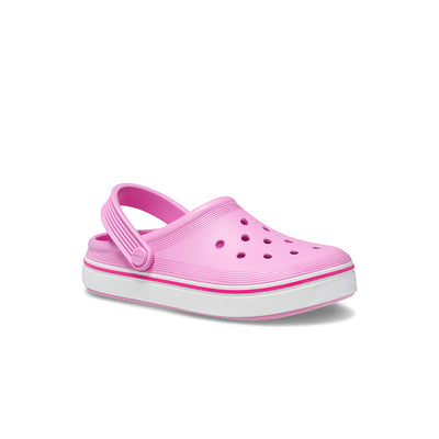 Giày Clog Trẻ Em Crocs Off Court - Taffy Pink