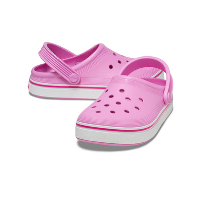 Giày Clog Trẻ Em Crocs Off Court - Taffy Pink