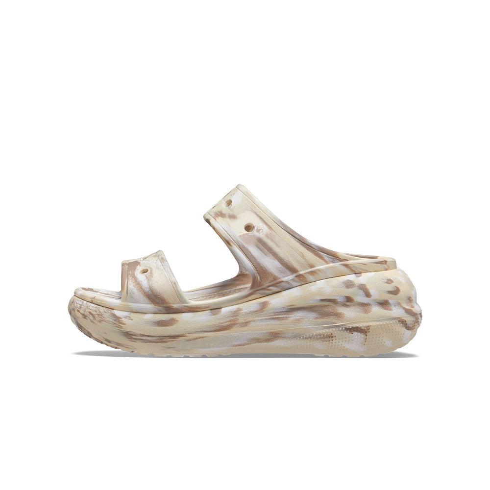 Unisex Crocs Classic Crush Marbled Sandals