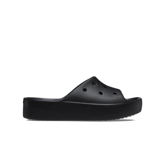 Dép Quai Ngang Nữ Crocs Classic Platform - Black