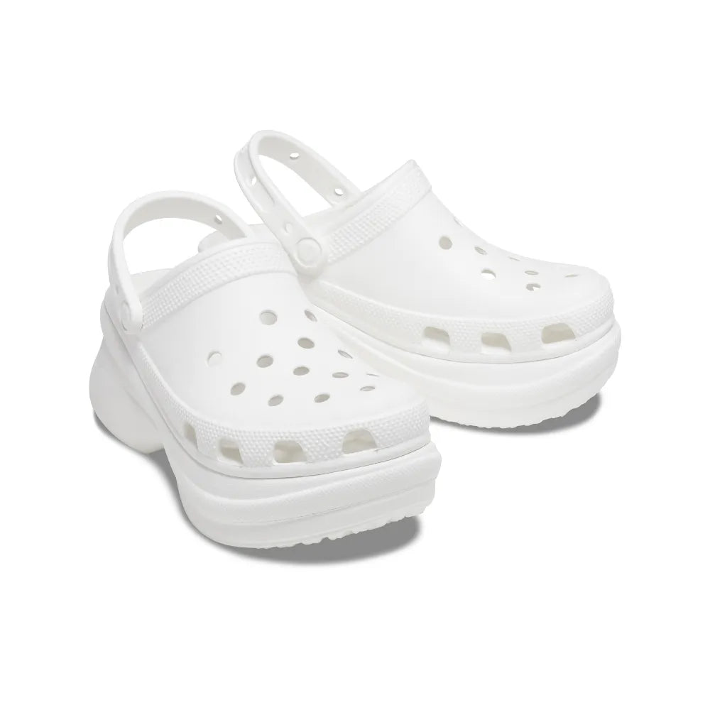 Giày Clog Nữ Crocs Bae Classic - White