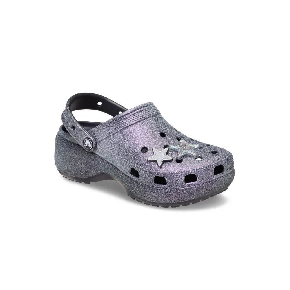 Women's Crocs Platform Glitter Classic Clog