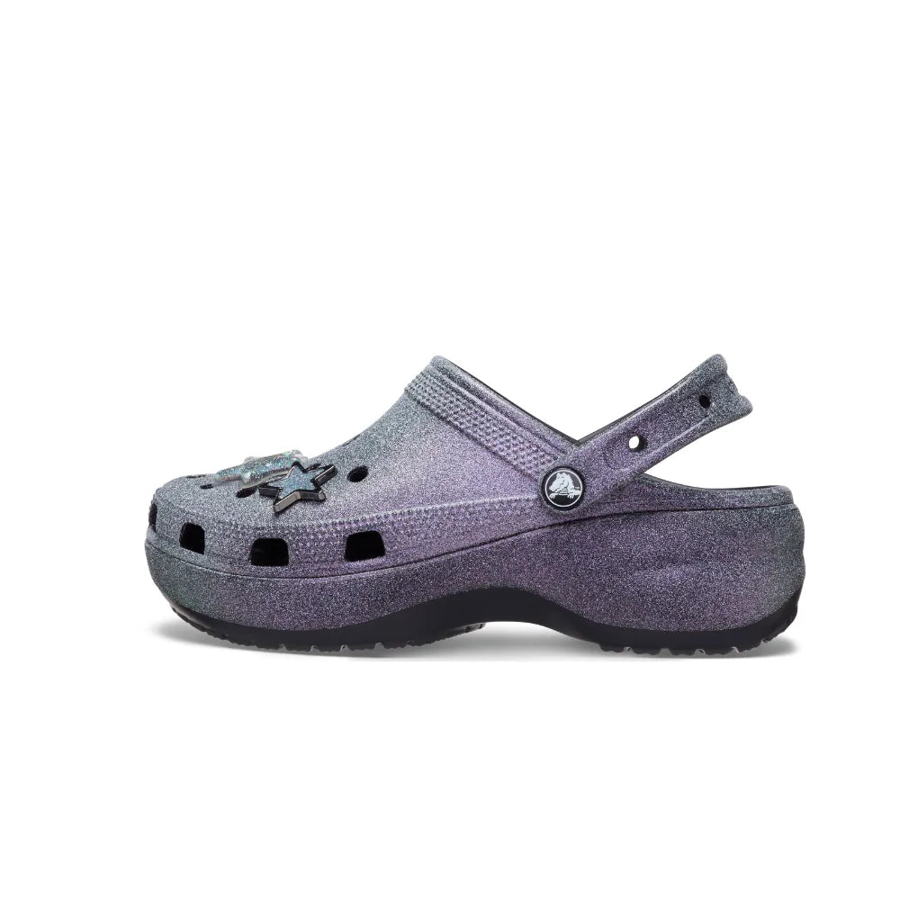 Women's Crocs Platform Glitter Classic Clog