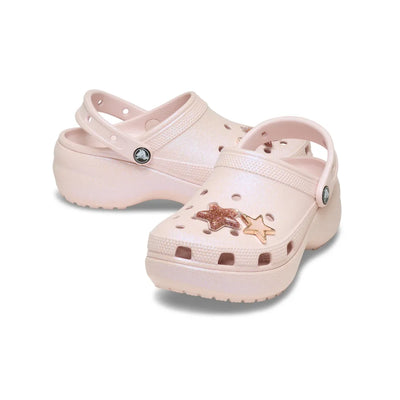 Women's Crocs Platform Glitter Classic Clog