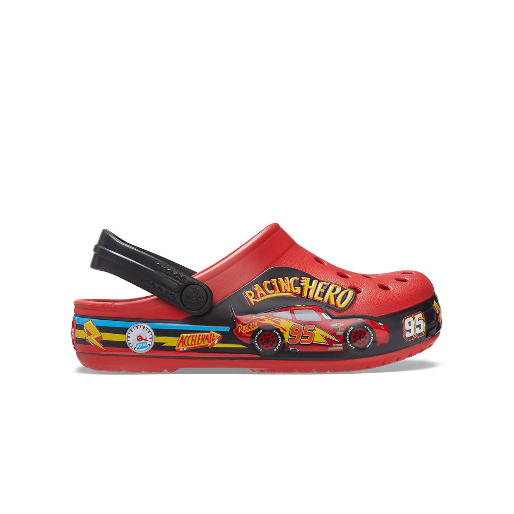 Kids Crocs Cars Lights Band Funlab Clog