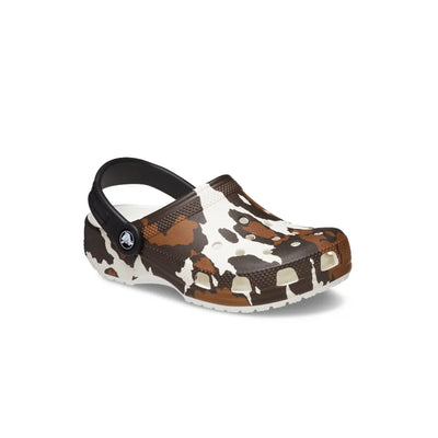 Giày Clog Trẻ Em Crocs Classic Cow Print - Cow