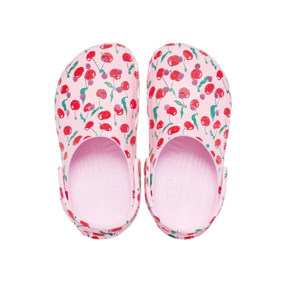 Giày Clog Trẻ Em Crocs Classic Fresh Fruits - Pink Milk