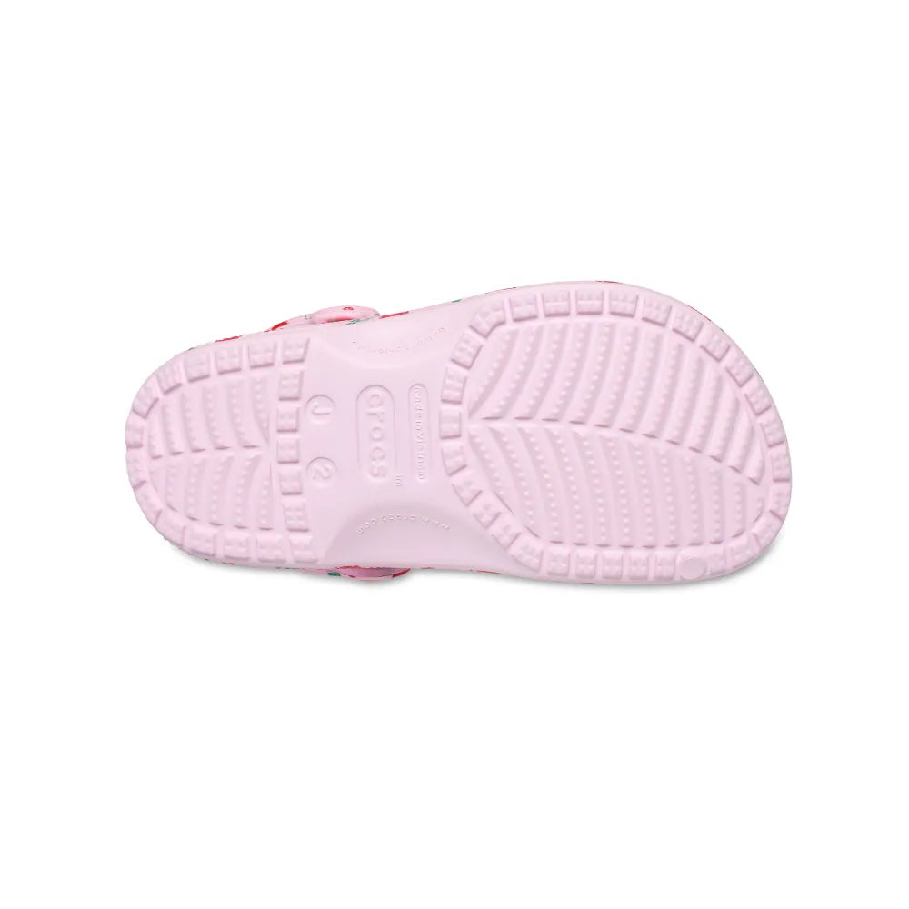 Giày Clog Trẻ Em Crocs Classic Fresh Fruits - Pink Milk