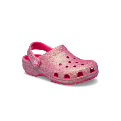 Giày Clog Trẻ Em Crocs Classic Iridescent Glitte - Dragon Fruit