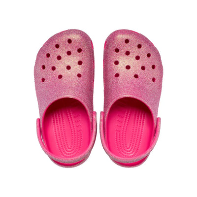 Giày Clog Trẻ Em Crocs Classic Iridescent Glitte - Dragon Fruit