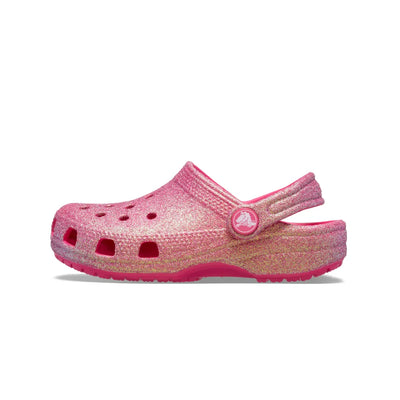 Giày Clog Trẻ Em Crocs Classic Iridescent Glitte - Dragon Fruit