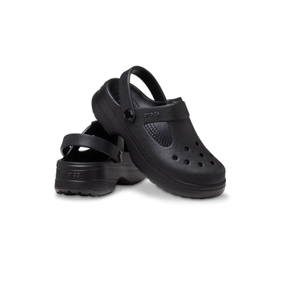 Giày Clog Trẻ Em Crocs Classic Mary Jane - Black