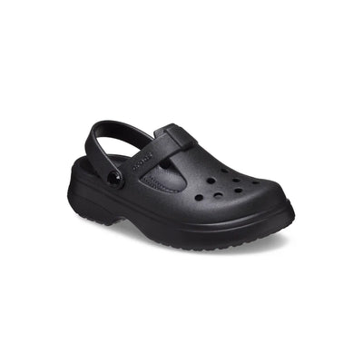 Giày Clog Trẻ Em Crocs Classic Mary Jane - Black