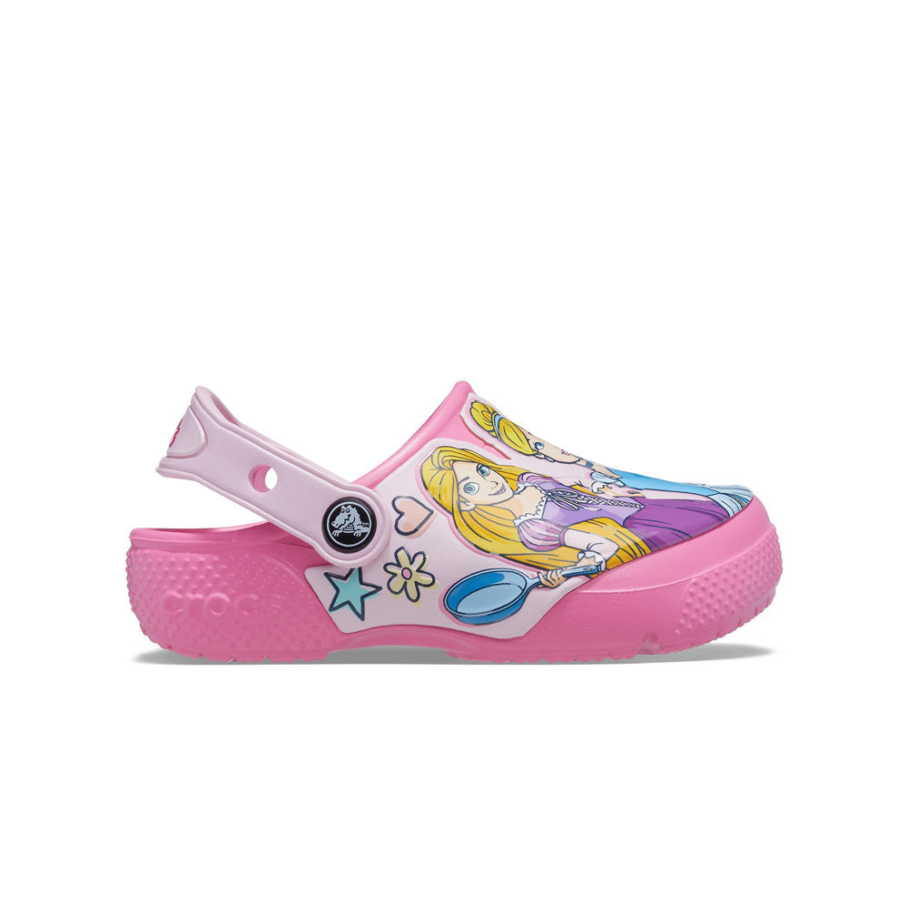 Giày Clog Trẻ Em Crocs Toddler Disney Princess Fun Lab - Pink Lemonade