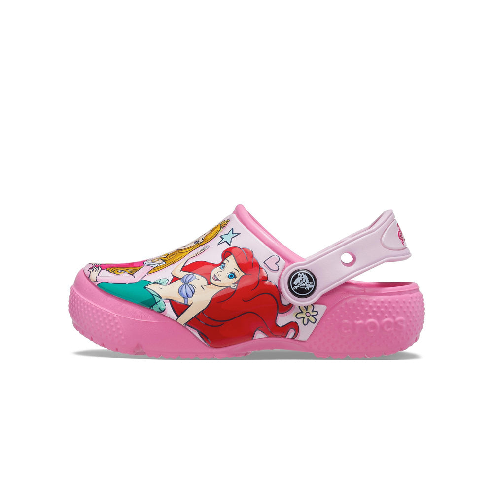 Giày Clog Trẻ Em Crocs Toddler Disney Princess Fun Lab - Pink Lemonade