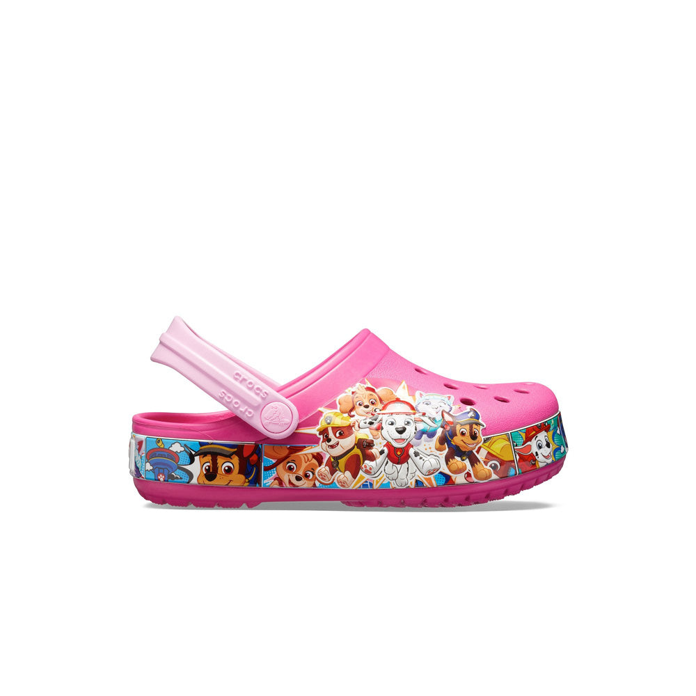 Giày Clog Trẻ Em Crocs Toddler Paw Patrol Band Fun Lab - Fuchsia