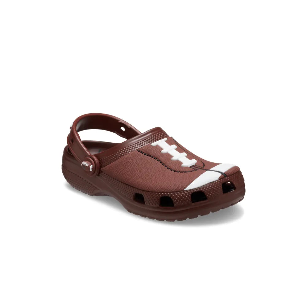 Giày Clog Trẻ Em Crocs Toddler Classic Football - Dark Clay