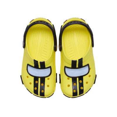 Giày Clog Trẻ Em Crocs Toddler Classic Iam Race Car - Cyber Yellow