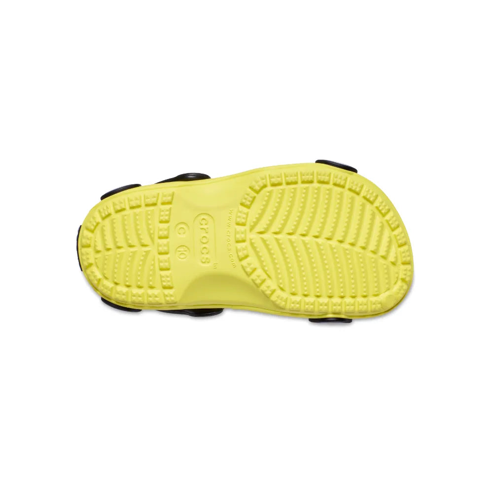 Giày Clog Trẻ Em Crocs Toddler Classic Iam Race Car - Cyber Yellow