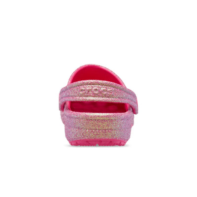 Giày Clog Trẻ Em Crocs Toddler Classic Iridescent Glitte - Dragon Fruit