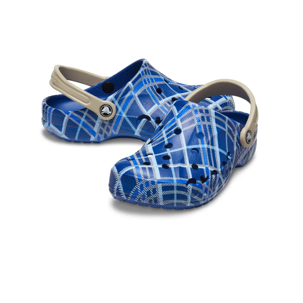 Unisex Crocs Baya Holiday Plaid Clog