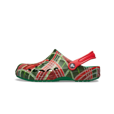 Unisex Crocs Baya Holiday Plaid Clog