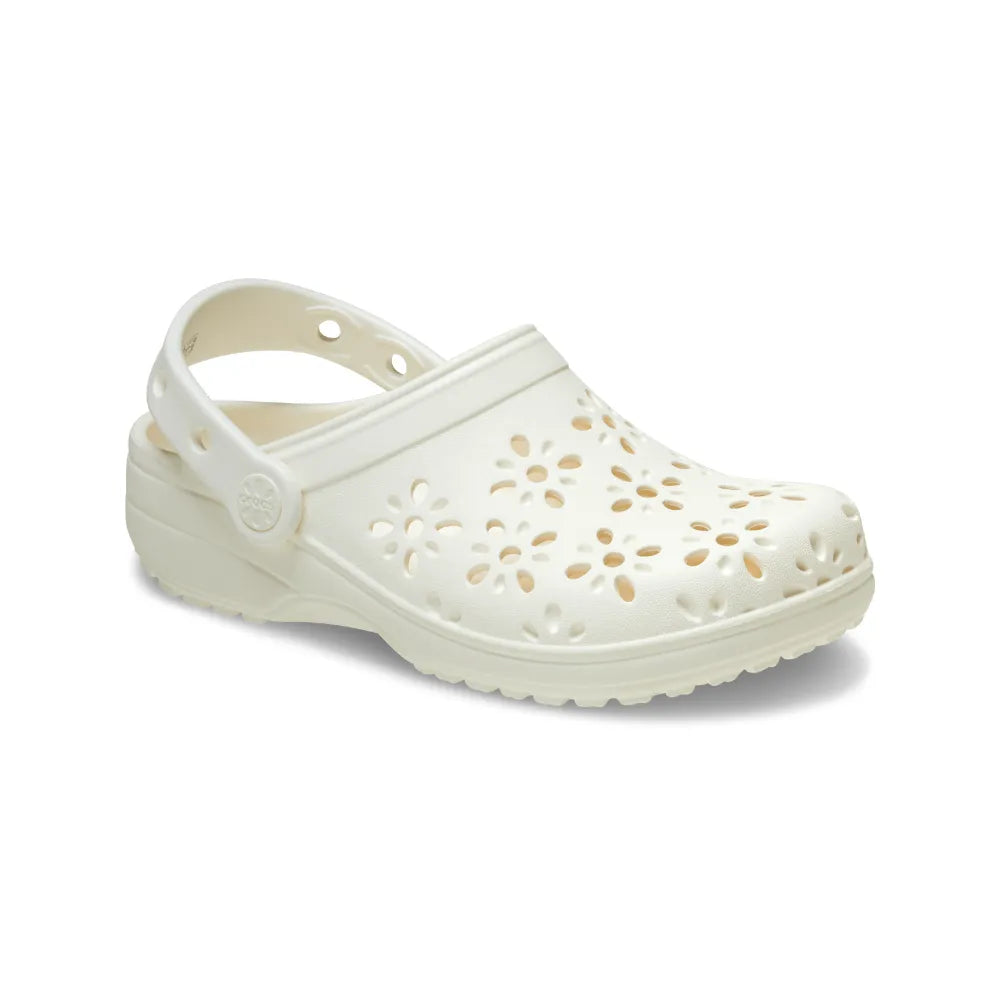 Unisex Crocs Classic Floral Cutout Clog