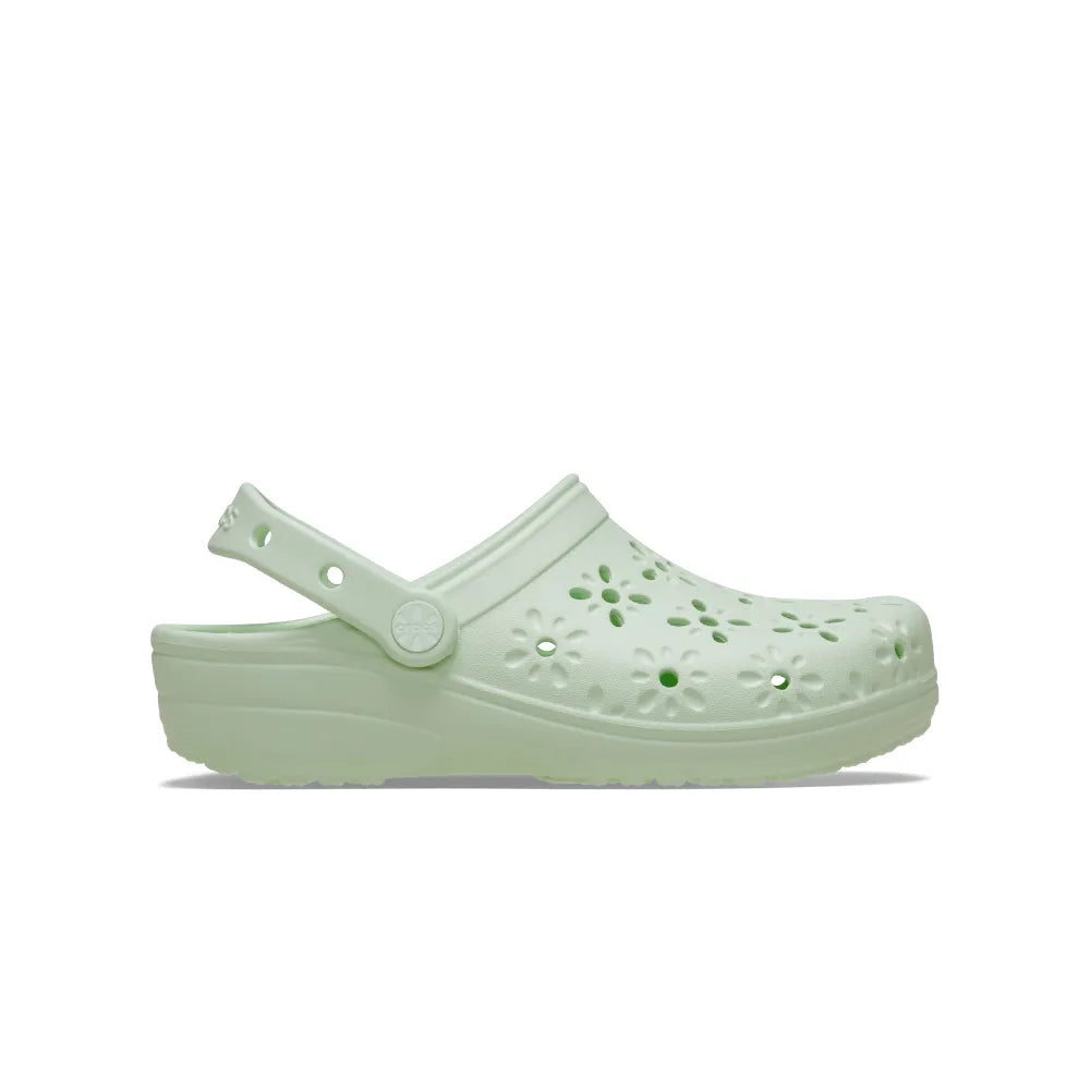 Unisex Crocs Classic Floral Cutout Clog