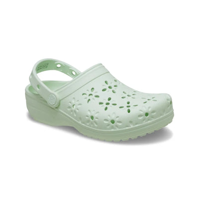 Unisex Crocs Classic Floral Cutout Clog