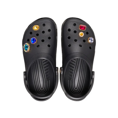 Giày Clog Unisex Crocs Classic Jewel - Black