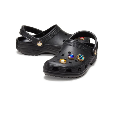 Giày Clog Unisex Crocs Classic Jewel - Black