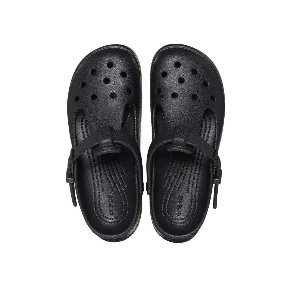 Giày Clog Unisex Crocs Classic Mary Jane - Black