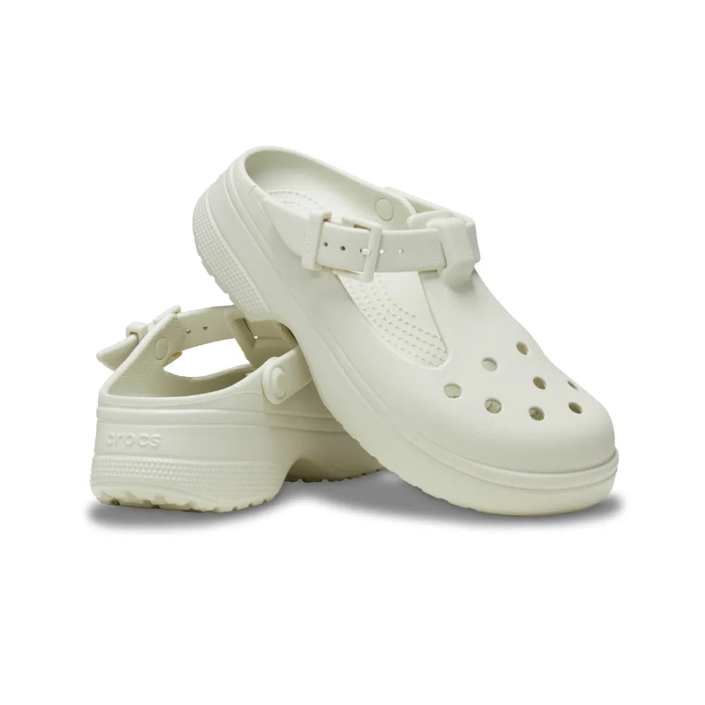 Giày Clog Unisex Crocs Classic Mary Jane - Linen