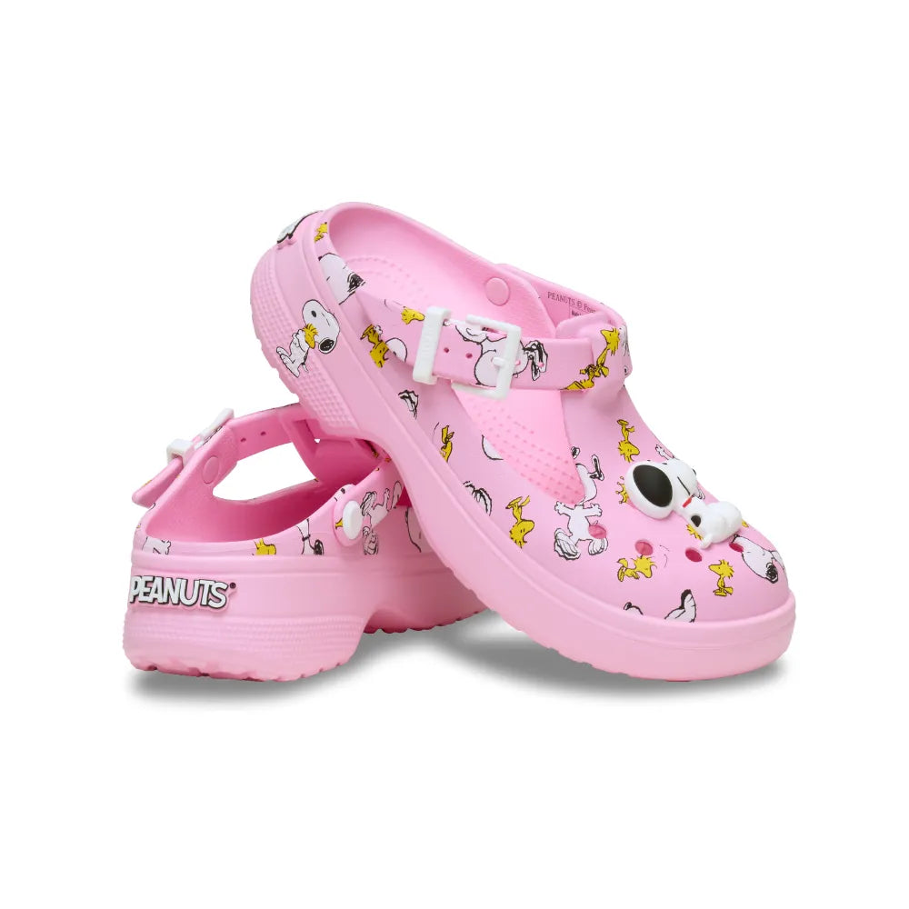 Giày Clog Unisex Crocs Classic Mary Jane Peanuts