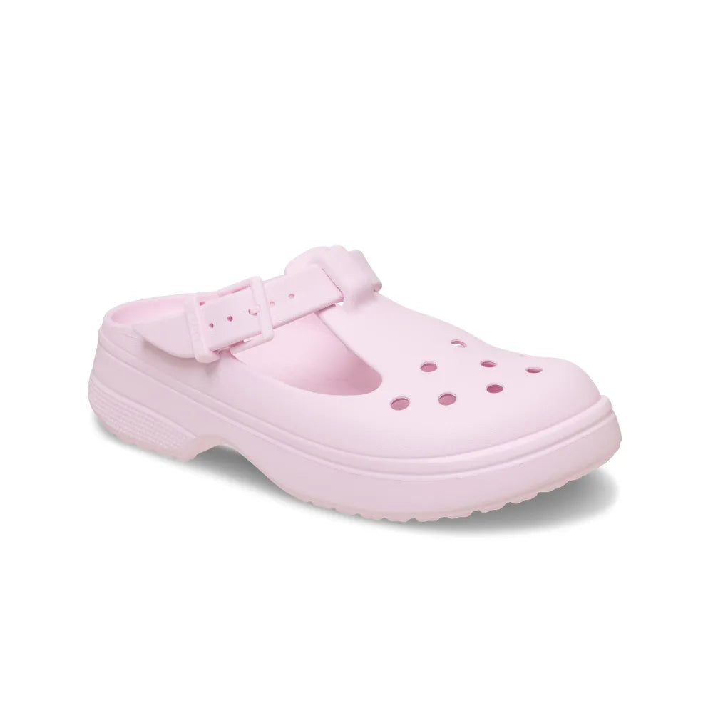 Giày Clog Unisex Crocs Classic Mary Jane - Pink Milk