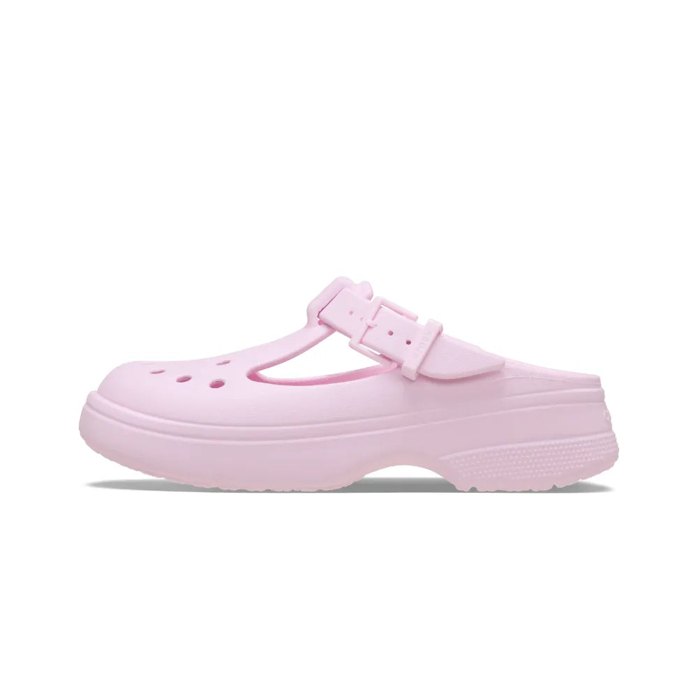 Giày Clog Unisex Crocs Classic Mary Jane - Pink Milk