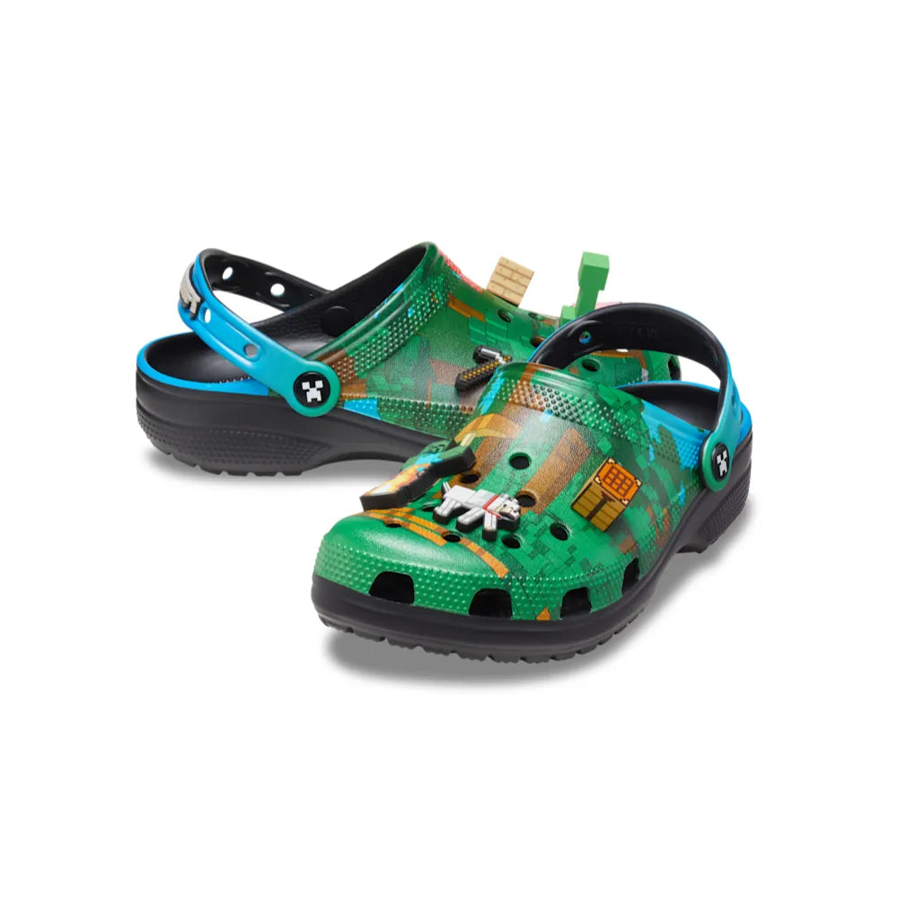 Giày Clog Unisex Crocs Classic Minecraft