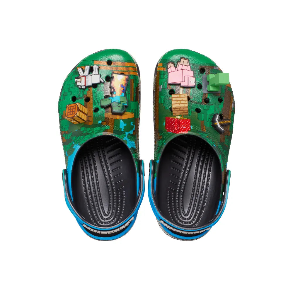 Giày Clog Unisex Crocs Classic Minecraft