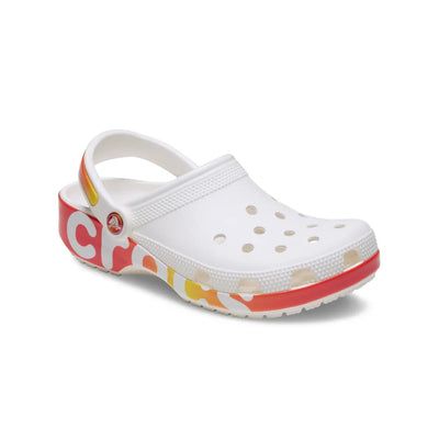 Unisex Crocs Classic Reflector - White