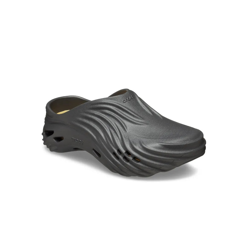 Giày Clog Unisex Crocs Echo Wave - Black Sand