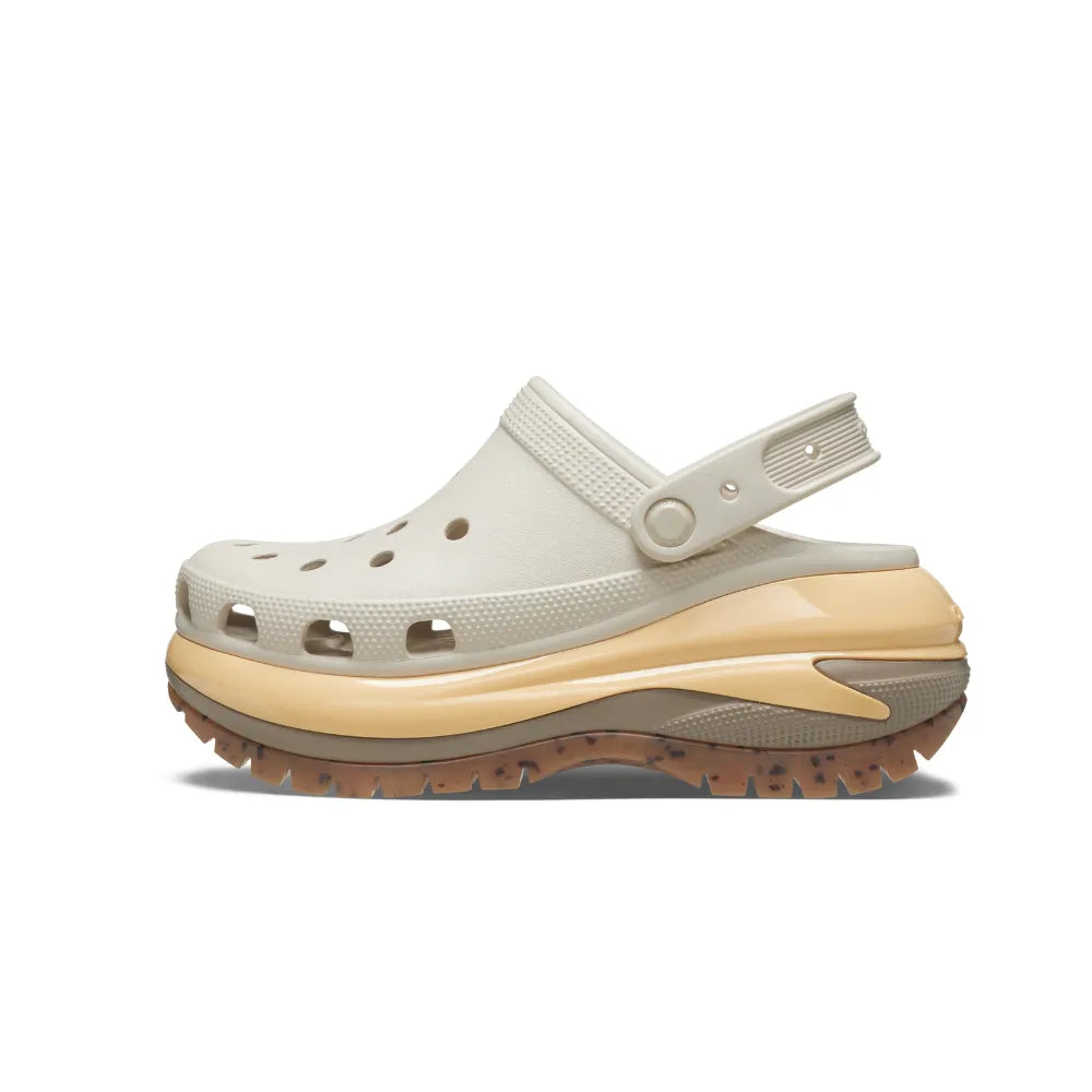 Giày Clog Unisex Crocs Mega Crush Classic - Almond Tint