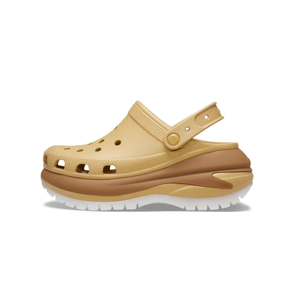 Giày Clog Unisex Crocs Mega Crush Matte - Wheat