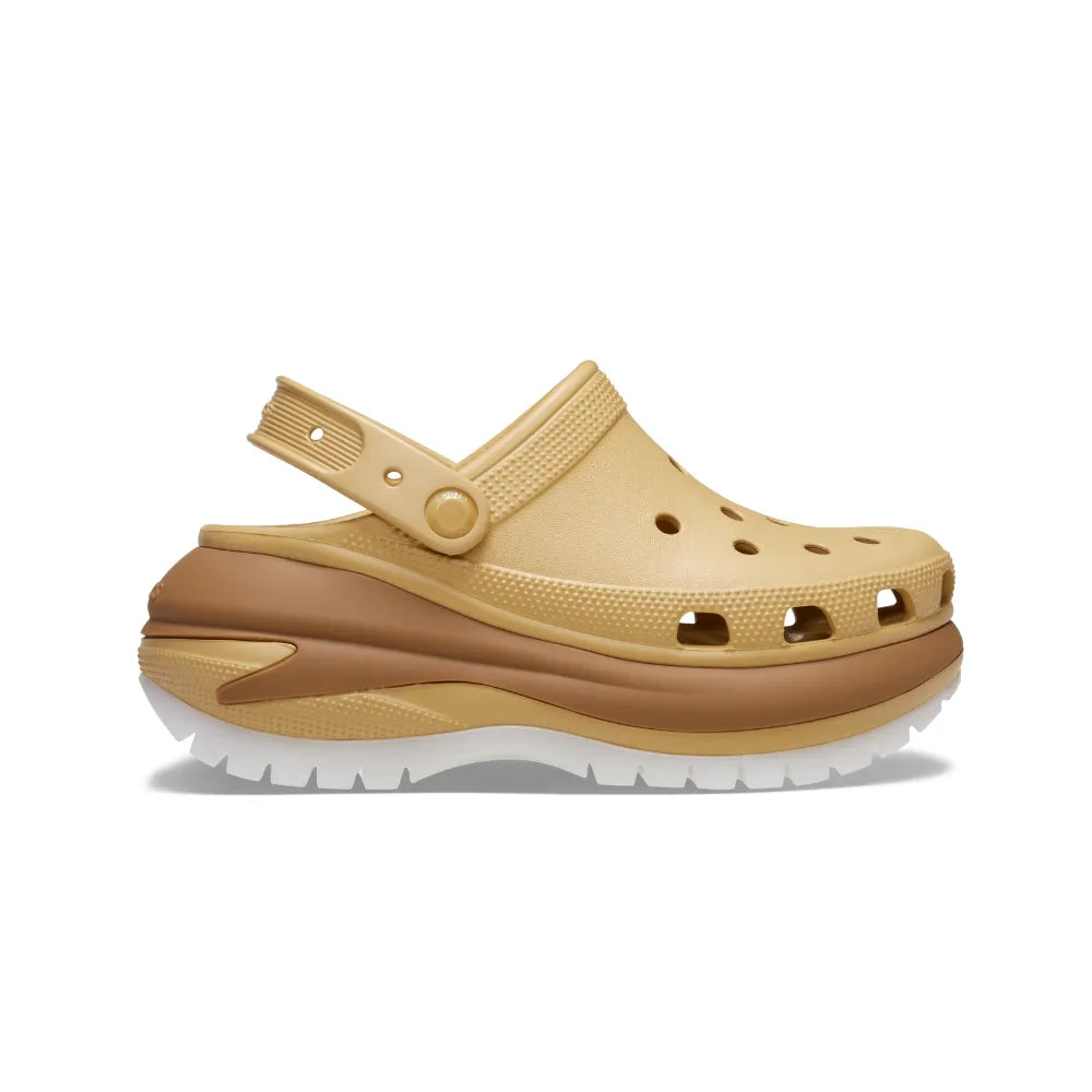 Giày Clog Unisex Crocs Mega Crush Matte - Wheat