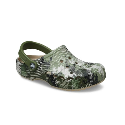 Giày Clog Unisex Crocs Seasonal Printed Baya - Cobblestone