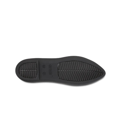 Giày Đế Bệt Nữ Crocs Brooklyn Pointed - Black