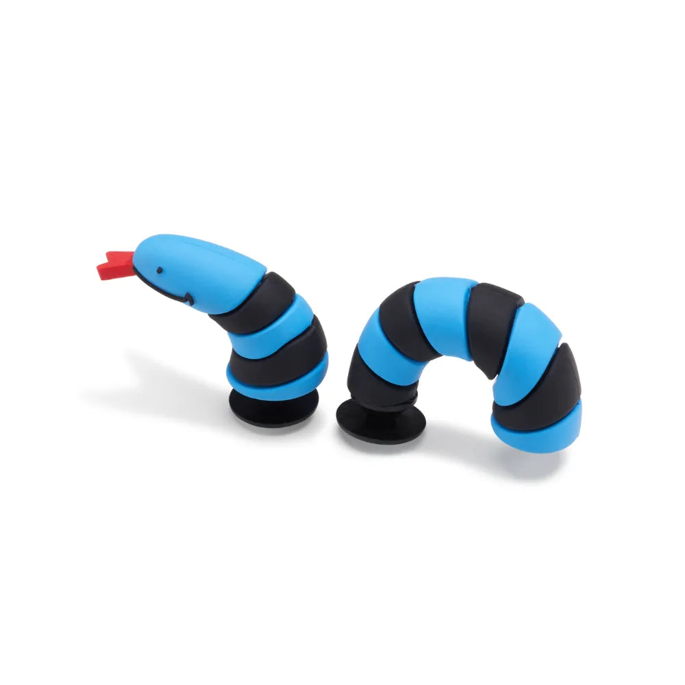 Jibbitz™ Charm 3D Blue Snake