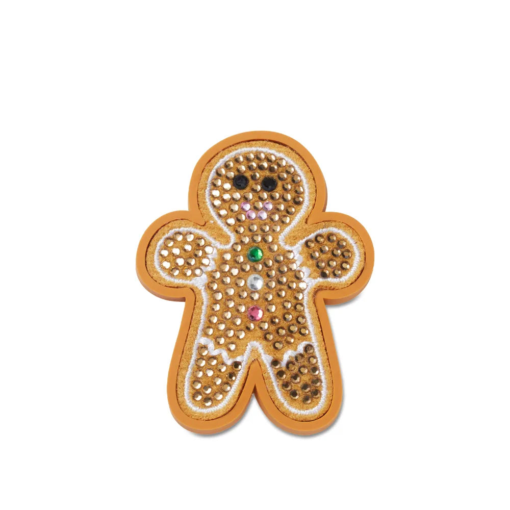 Jibbitz™ Charm Beaded Gingerbread Cookie