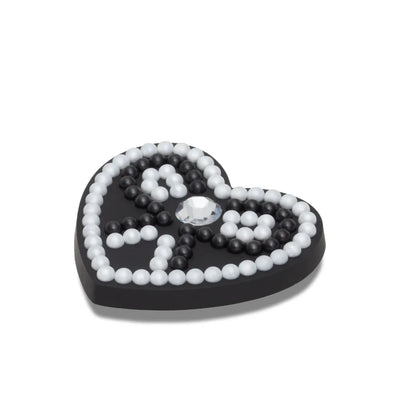 Jibbitz™ Charm Beaded Heart And Bow