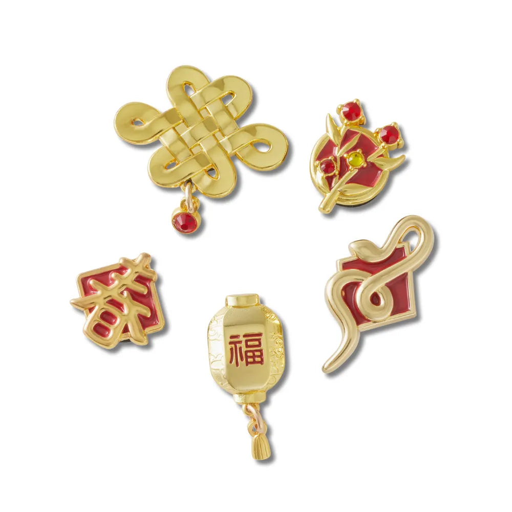 Jibbitz™ Charm CNY Gold And Gem